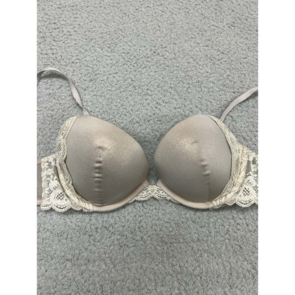 Victoria Secret Bra 36B Push Up Bra Dream Angels Push-Up Lace Trim